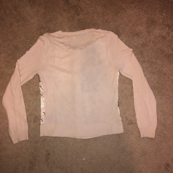 Light Pink New York and Company Cardigan - Picture 2 of 3